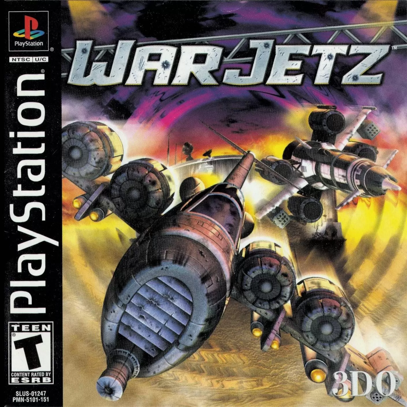 Jeux Playstation PS1 - WarJetz