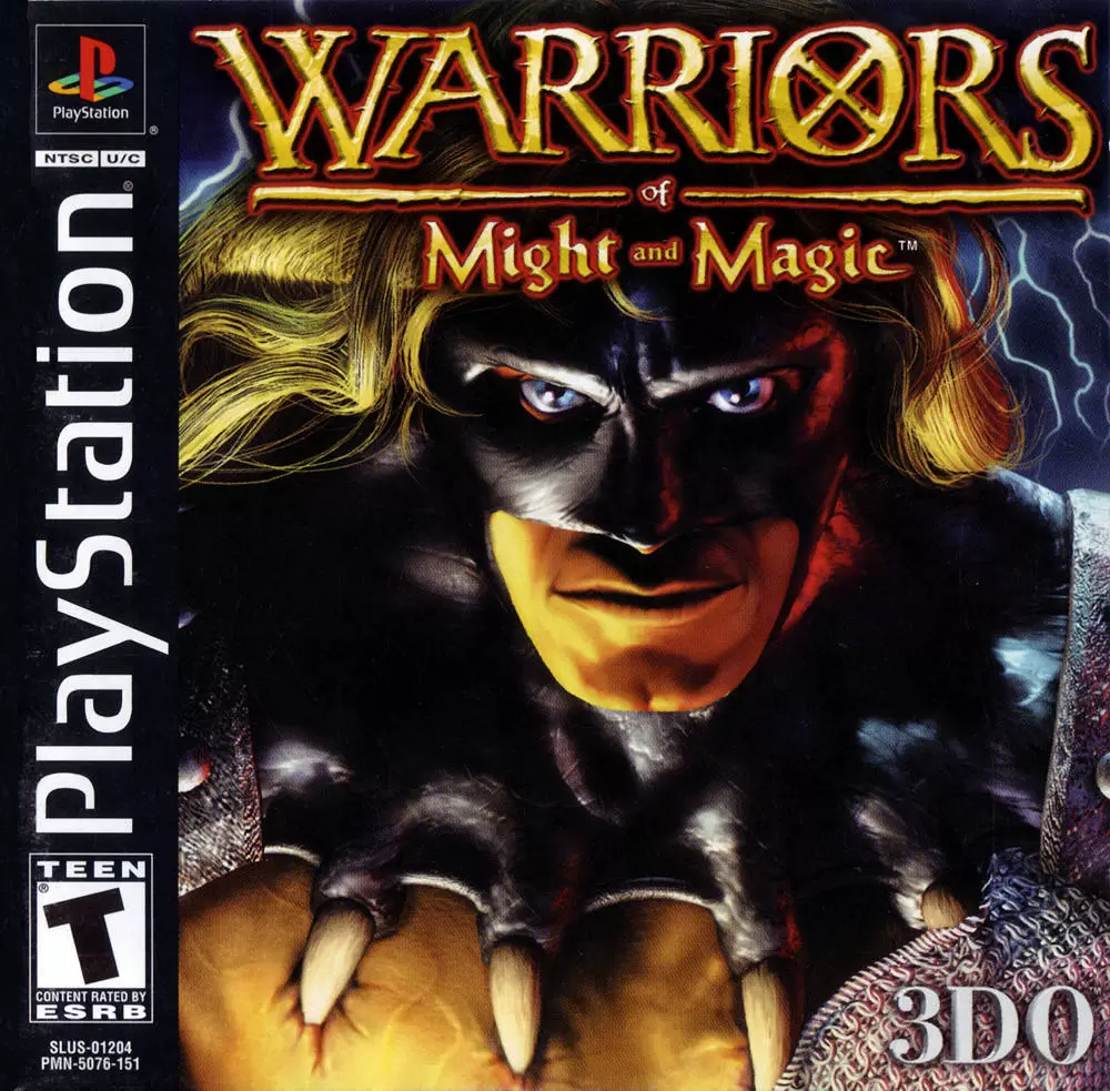 Jeux Playstation PS1 - Warriors of Might and Magic