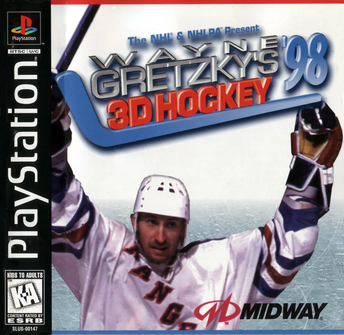 Playstation games - Wayne Gretzky\'s 3D Hockey \'98