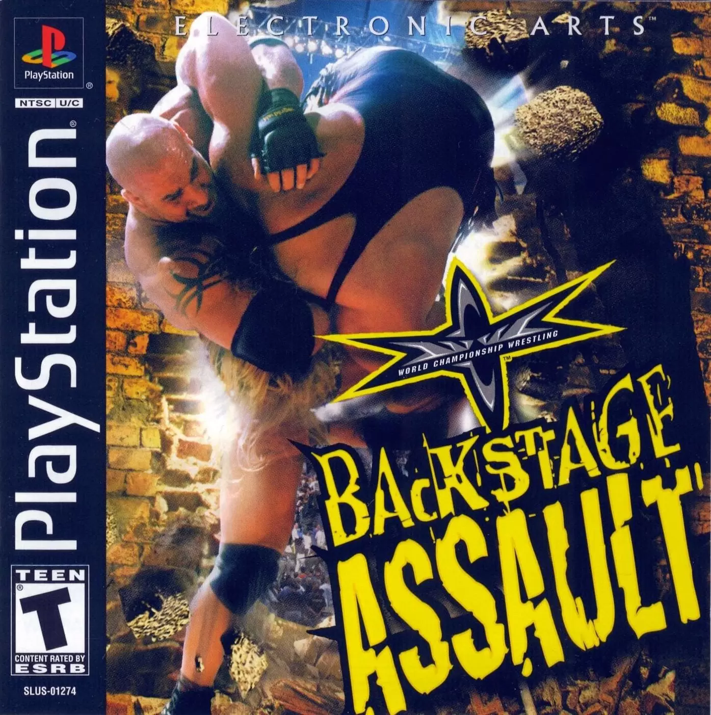 Playstation games - WCW Backstage Assault