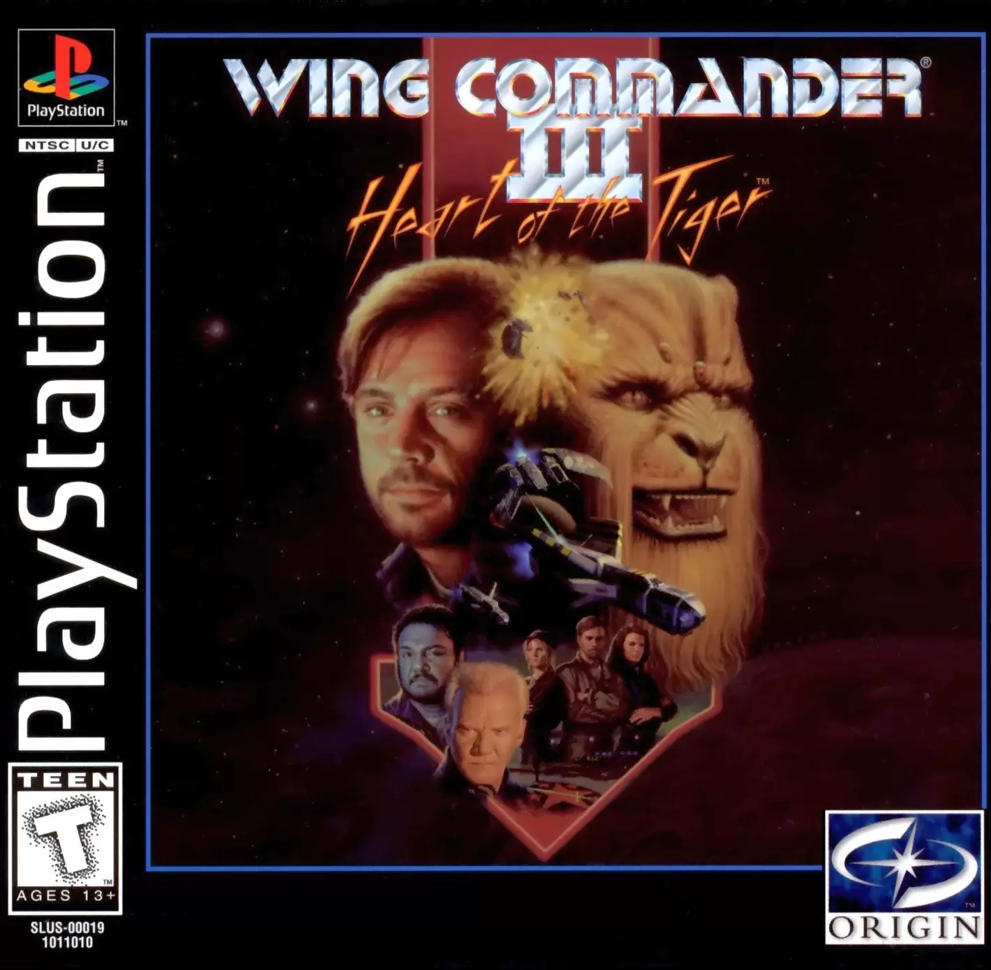Playstation games - Wing Commander III: Heart of the Tiger