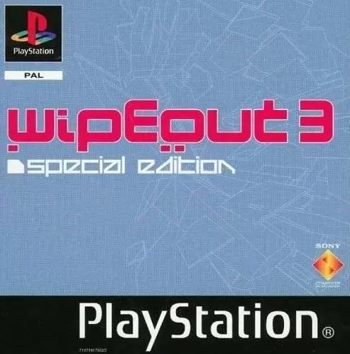 Playstation games - Wipeout 3 Special Edition