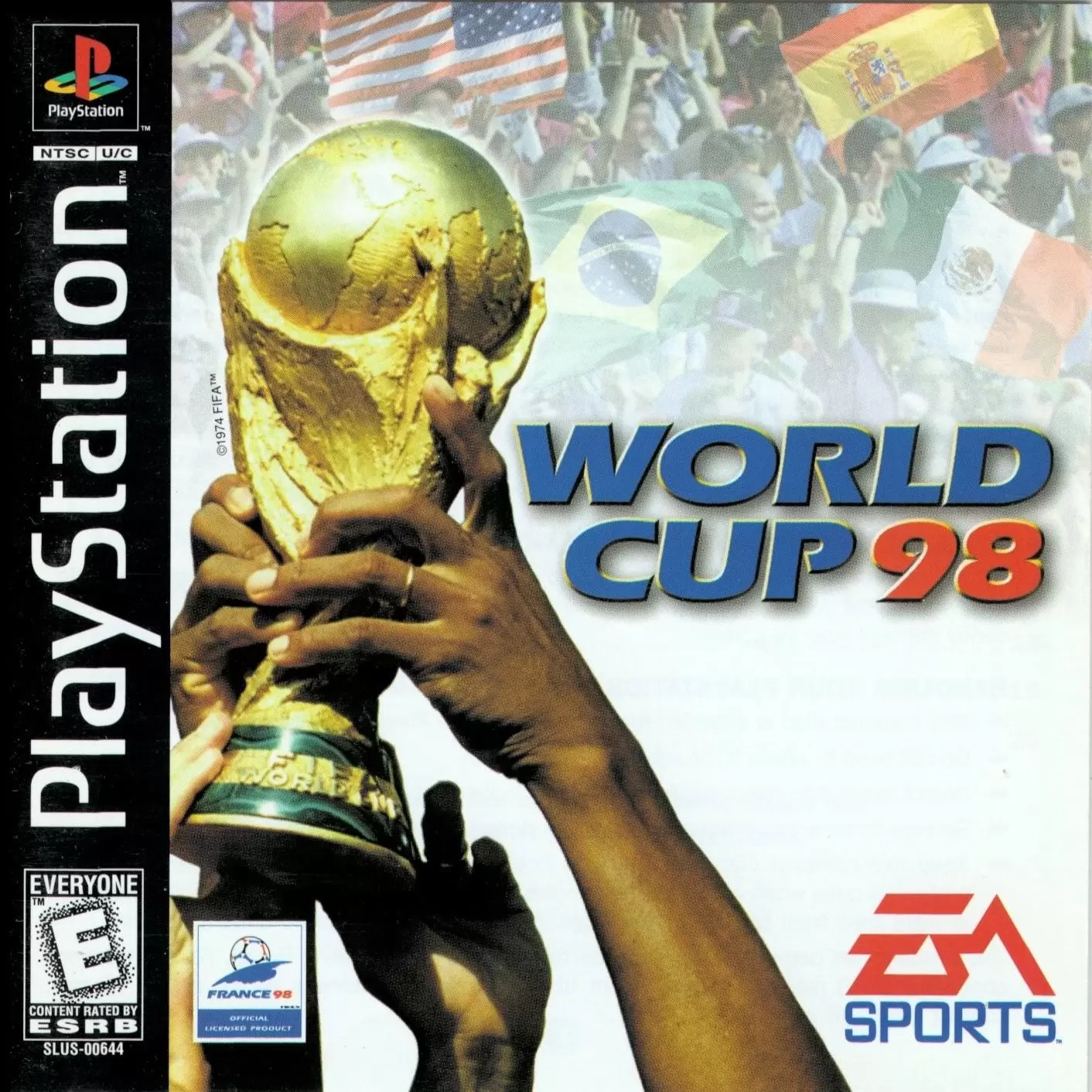 Jeux Playstation PS1 - World Cup 98