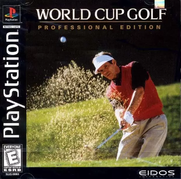 Jeux Playstation PS1 - World Cup Golf: Professional Edition