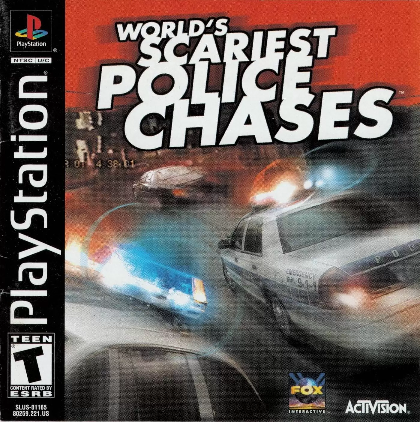 Jeux Playstation PS1 - World\'s Scariest Police Chases