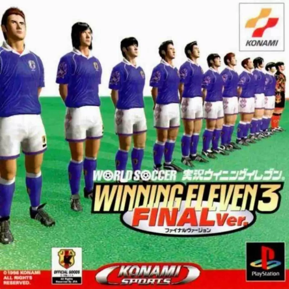Jeux Playstation PS1 - World Soccer Jikkyou Winning Eleven 3 - Final Ver.