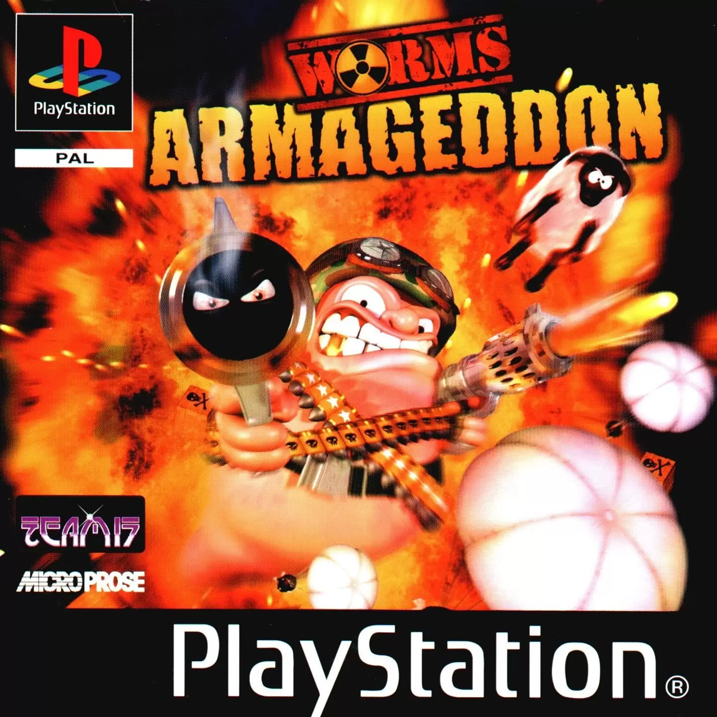 Playstation games - Worms Armageddon