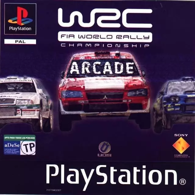 Jeux Playstation PS1 - WRC FIA World Rally Championship