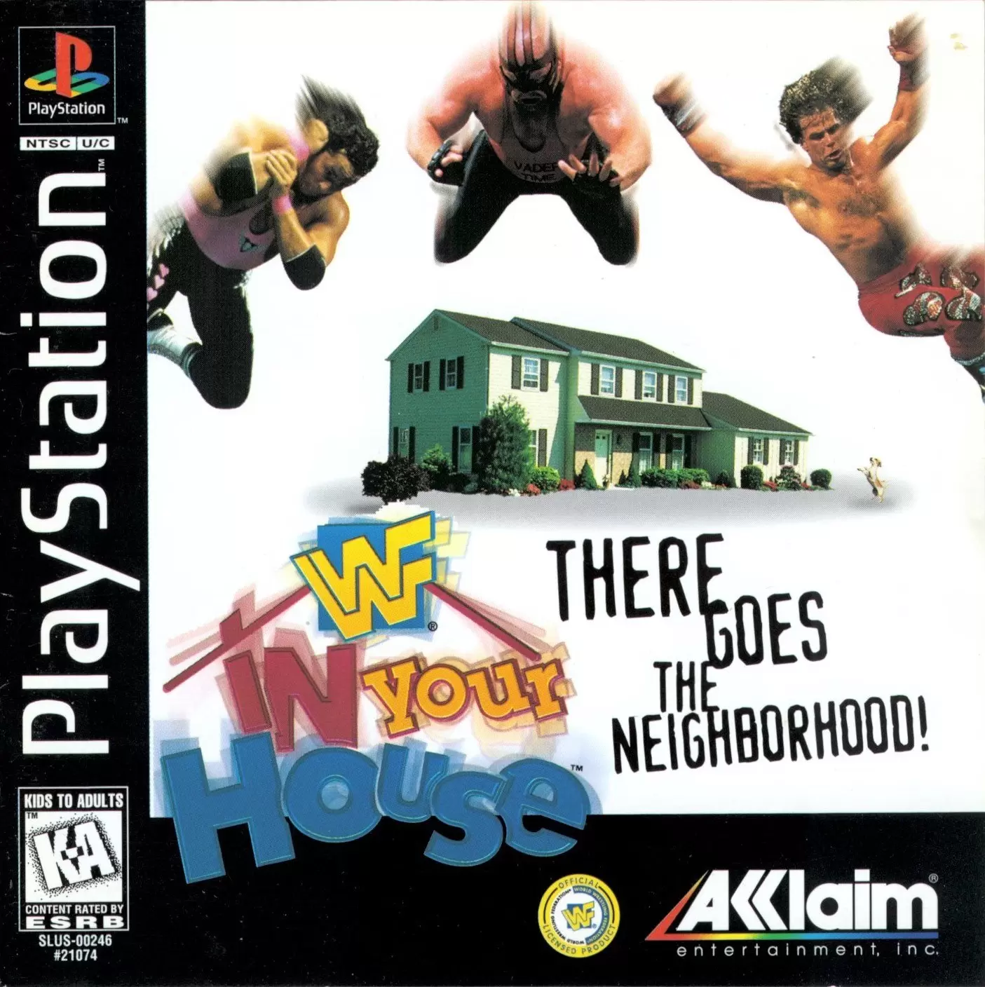 Jeux Playstation PS1 - WWF In Your House