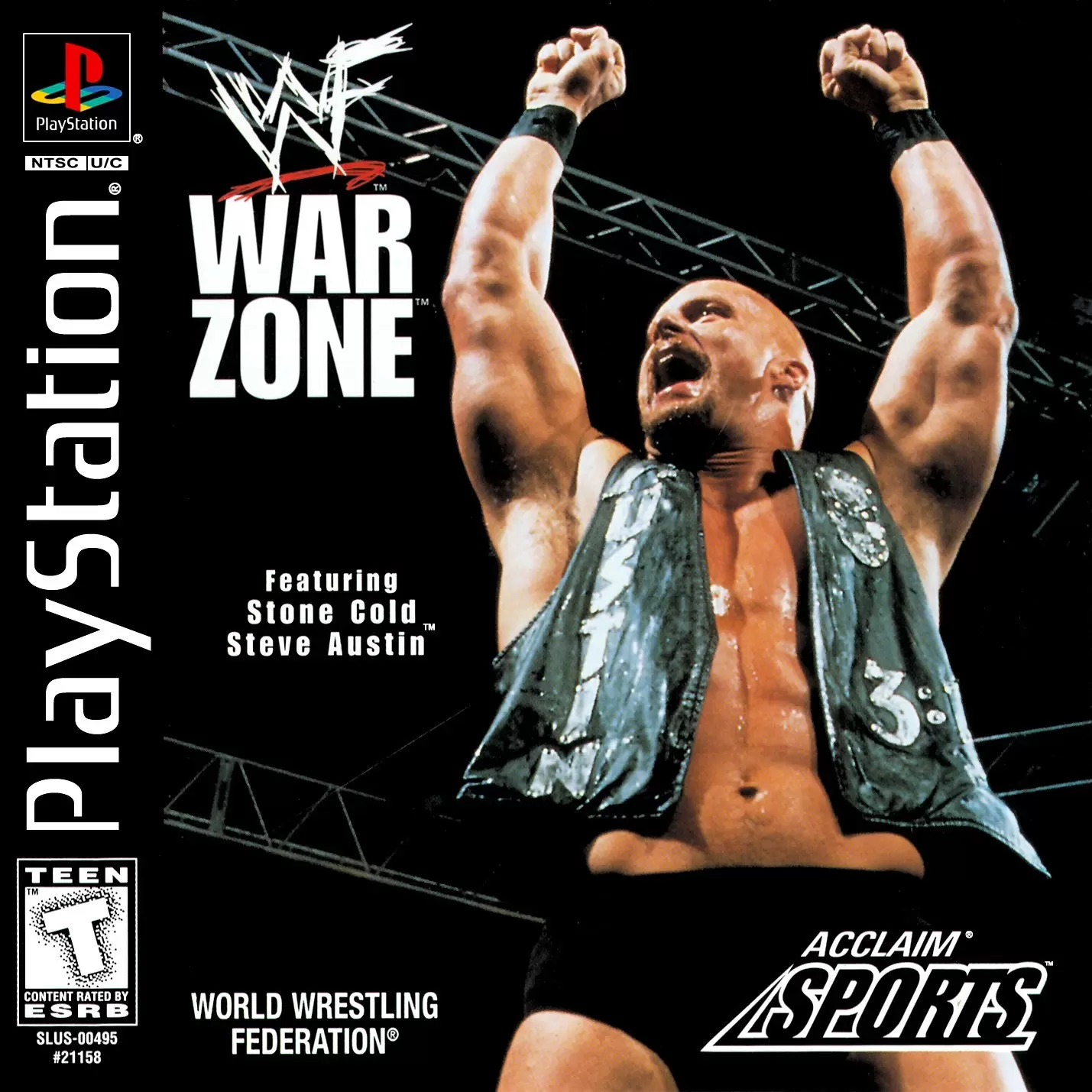 Jeux Playstation PS1 - WWF War Zone