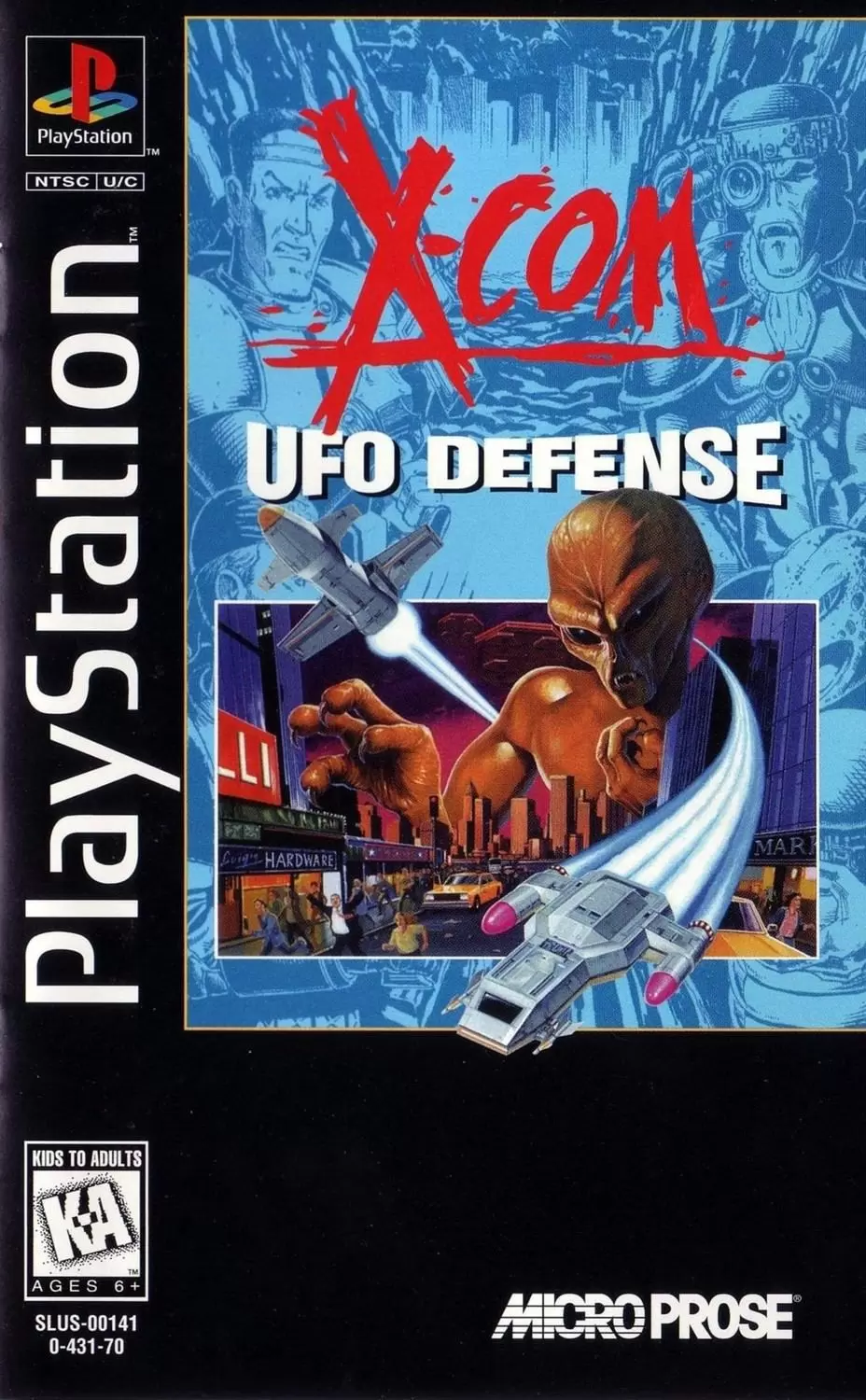 Playstation games - X-COM: UFO Defense