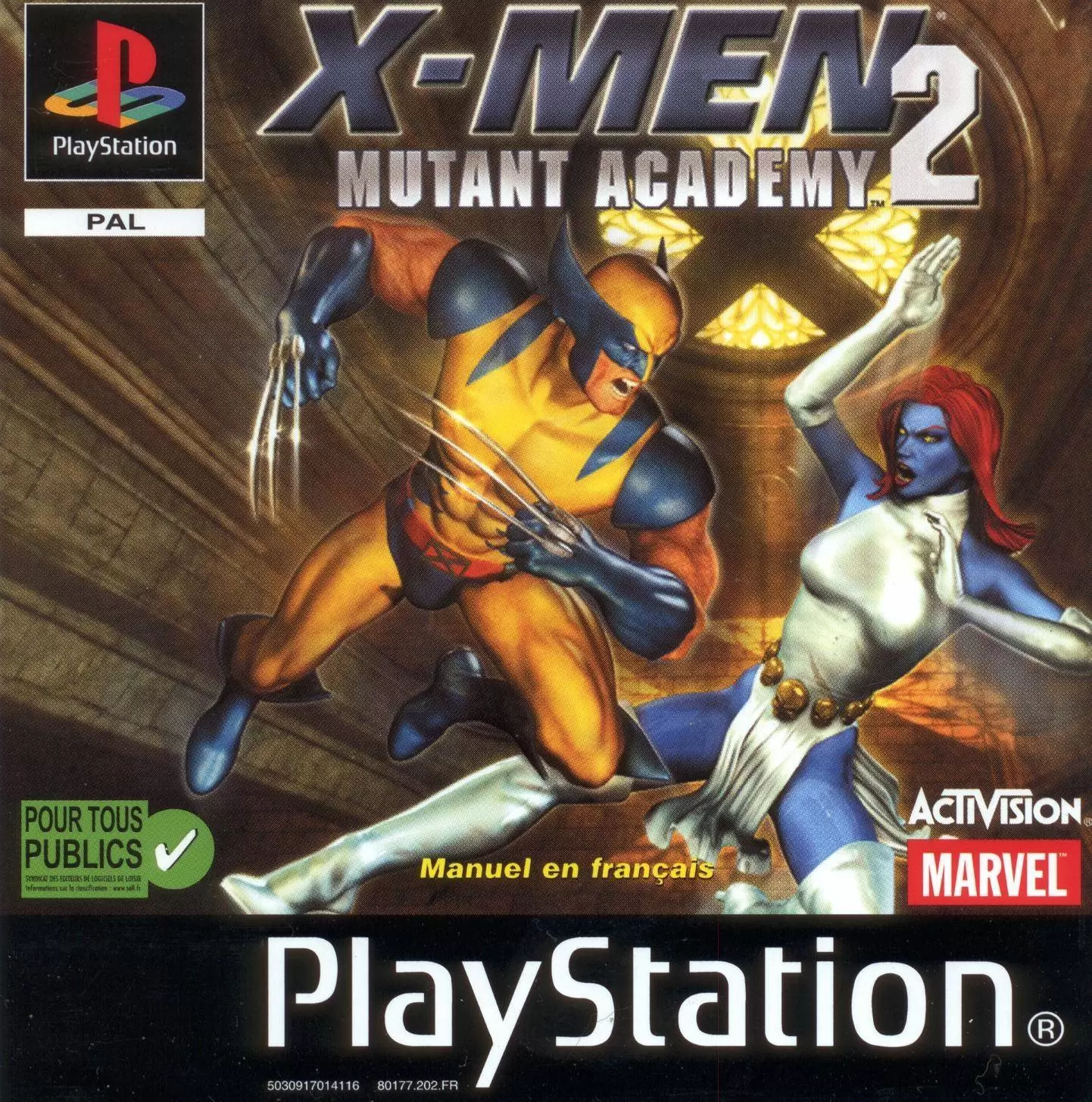 Jeux Playstation PS1 - X-Men: Mutant Academy 2