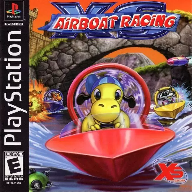 Playstation games - XS Airboat Racing