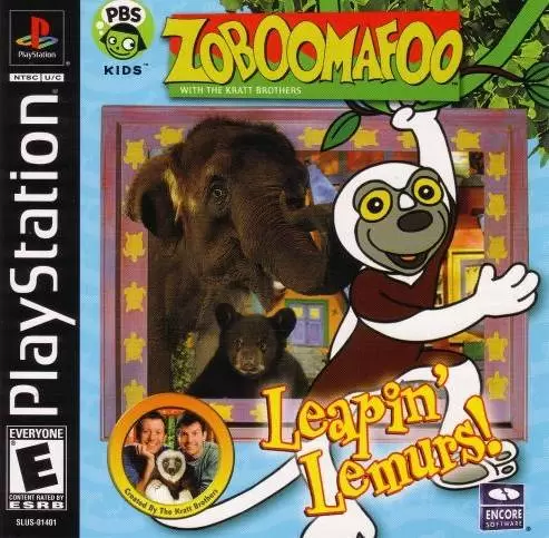 Jeux Playstation PS1 - Zoboomafoo: Leapin\' Lemurs