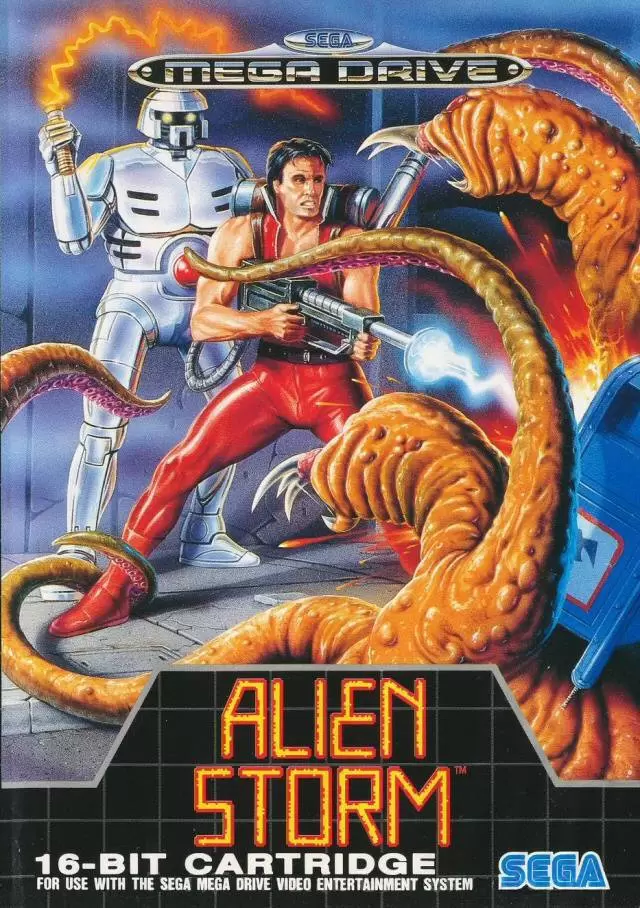 Sega Genesis Games - Alien Storm
