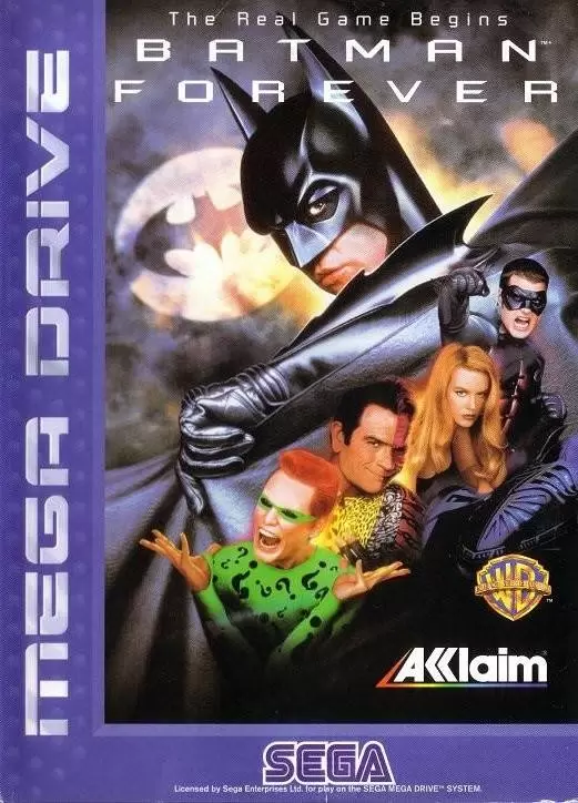 Sega Genesis Games - Batman Forever