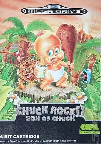 Jeux SEGA Mega Drive - Chuck Rock II: Son of Chuck