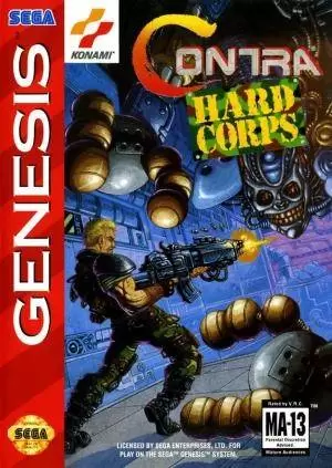 Jeux SEGA Mega Drive - Contra: Hard Corps