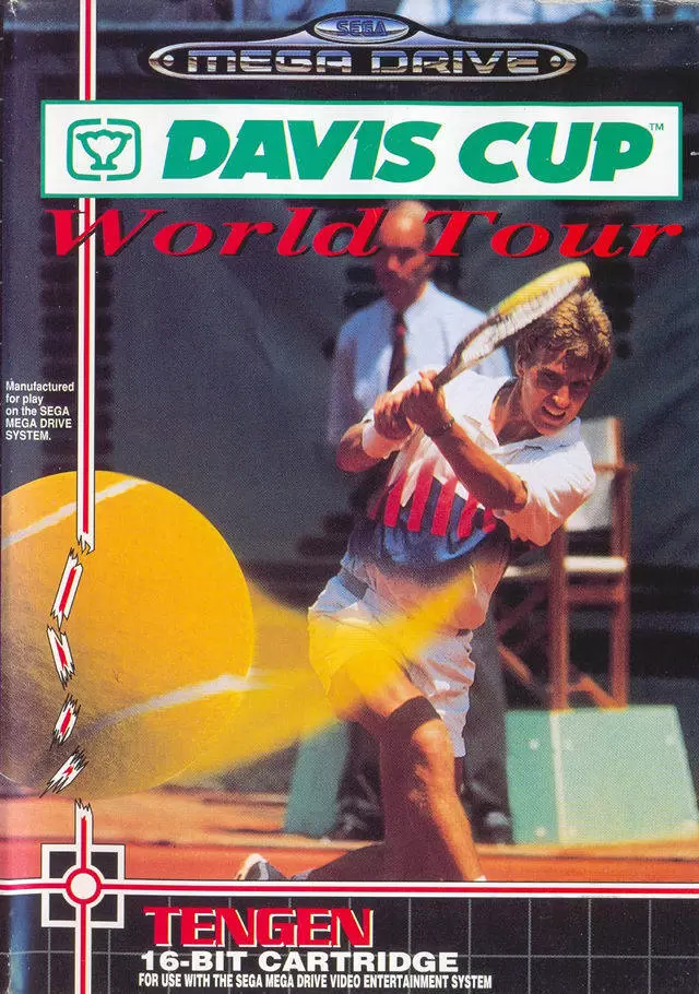 Sega Genesis Games - Davis Cup World Tour