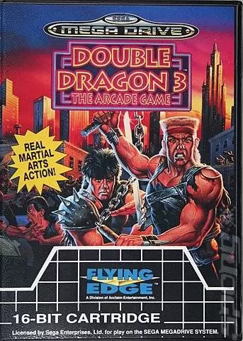 Sega Genesis Games - Double Dragon III: The Arcade Game