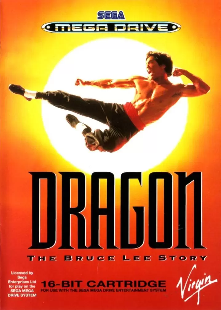 Jeux SEGA Mega Drive - Dragon: The Bruce Lee Story