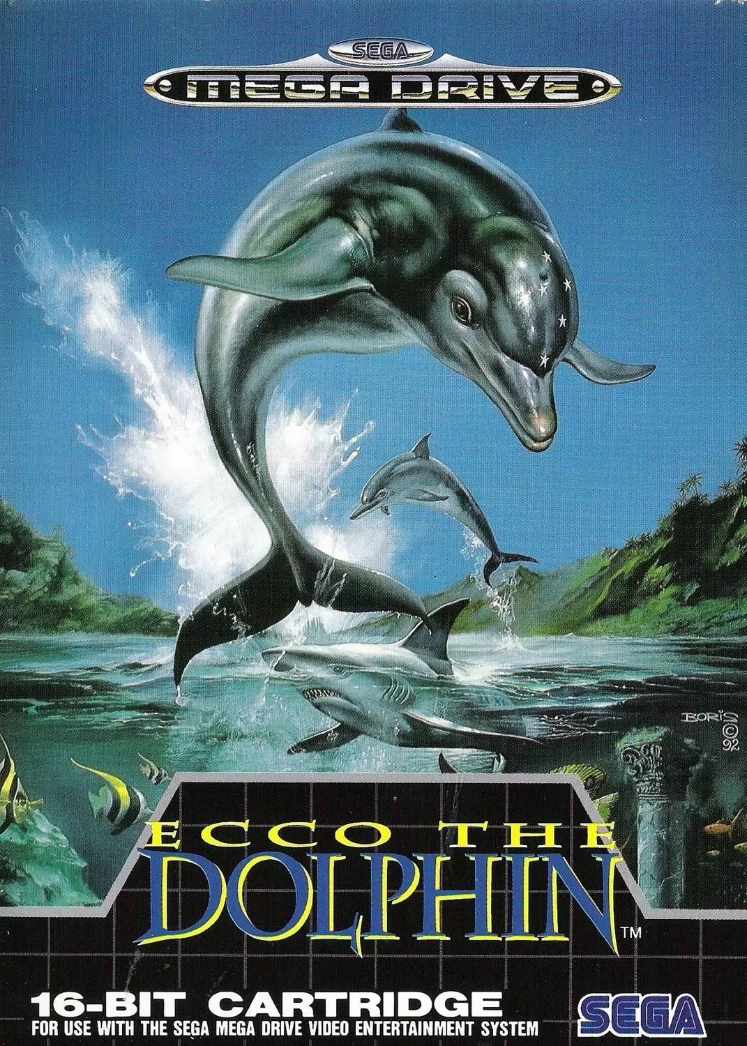 Sega Genesis Games - Ecco the Dolphin