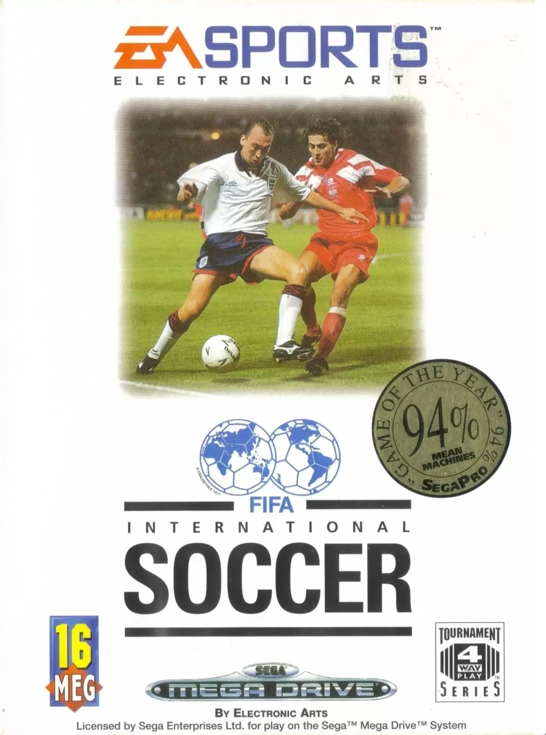 Sega Genesis Games - FIFA International Soccer