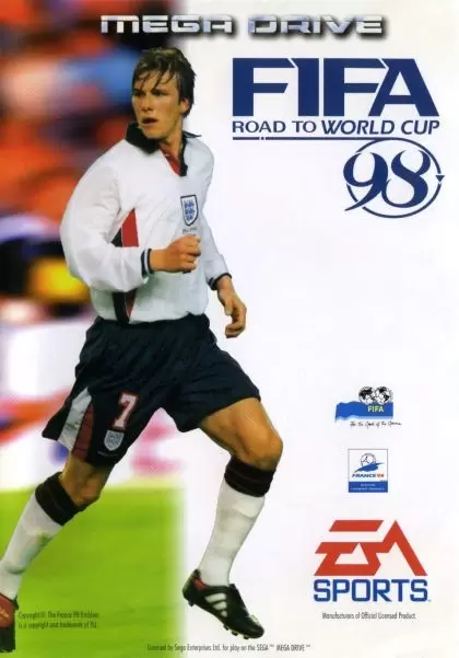 Jeux SEGA Mega Drive - FIFA: Road to World Cup 98