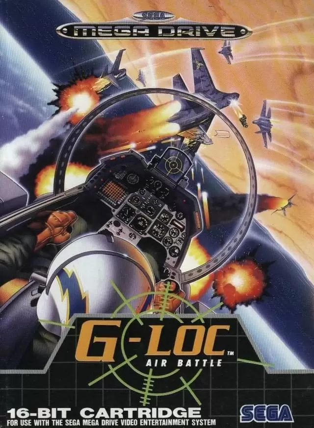 Sega Genesis Games - G-LOC Air Battle