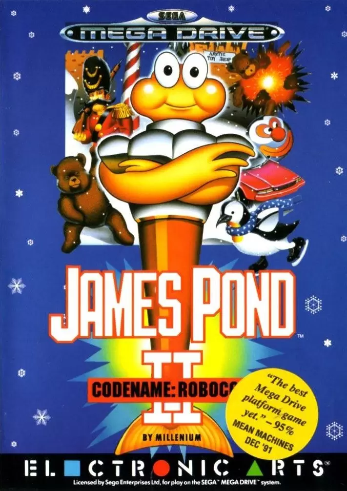 Jeux SEGA Mega Drive - James Pond 2: Codename RoboCod