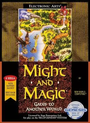 Jeux SEGA Mega Drive - Might and Magic: Gates to Another World