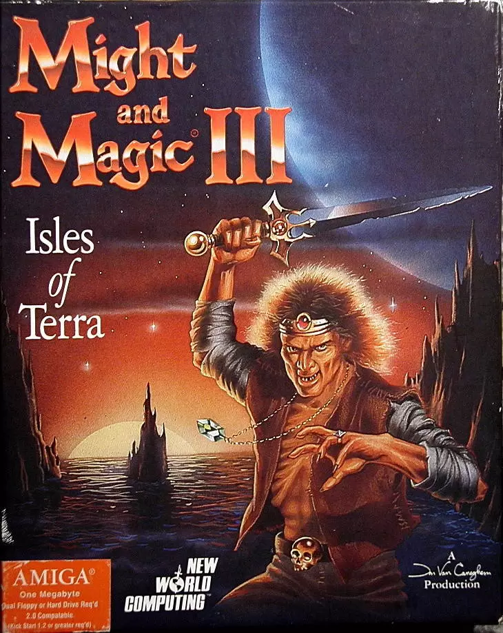 Sega Genesis Games - Might and Magic III: Isles of Terra