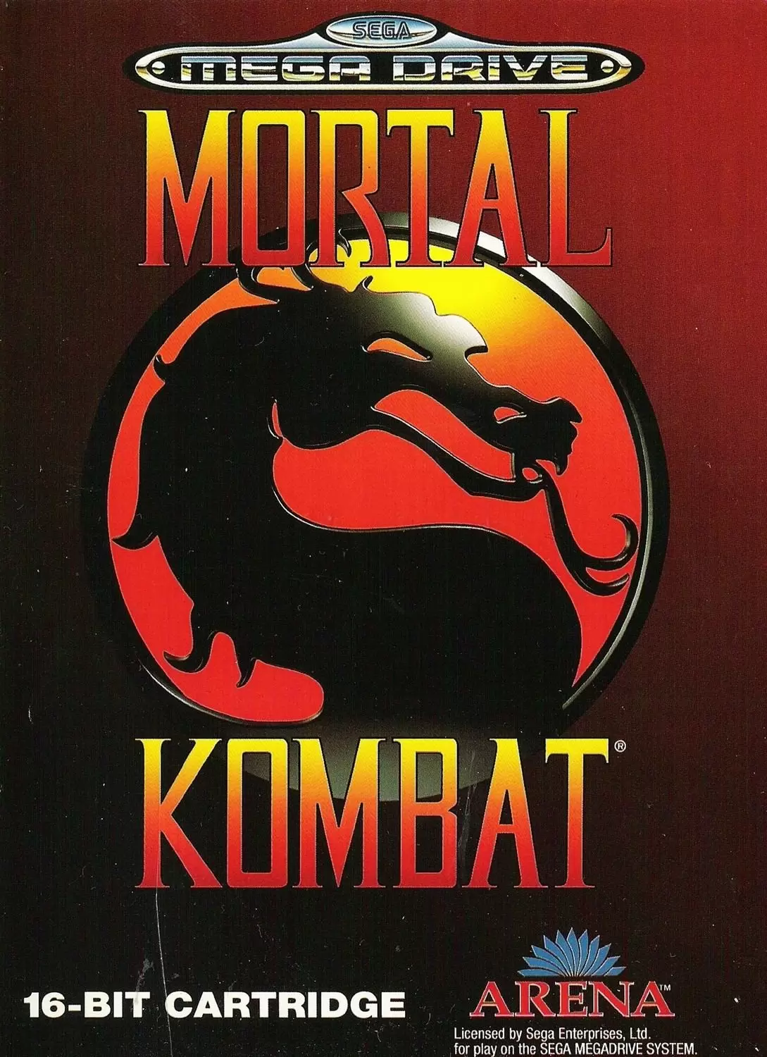 Sega Genesis Games - Mortal Kombat