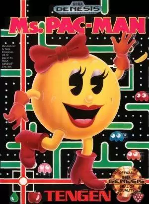 Jeux SEGA Mega Drive - Ms. Pacman