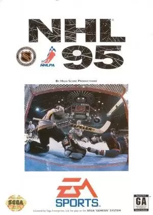 Jeux SEGA Mega Drive - NHL 95\' hockey