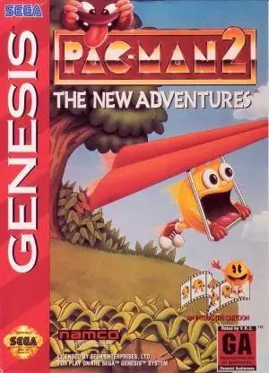 Sega Genesis Games - Pac Man 2
