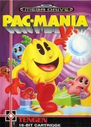 Sega Genesis Games - Pac-Mania
