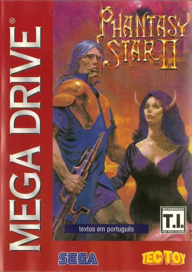 Jeux SEGA Mega Drive - Phantasy Star II
