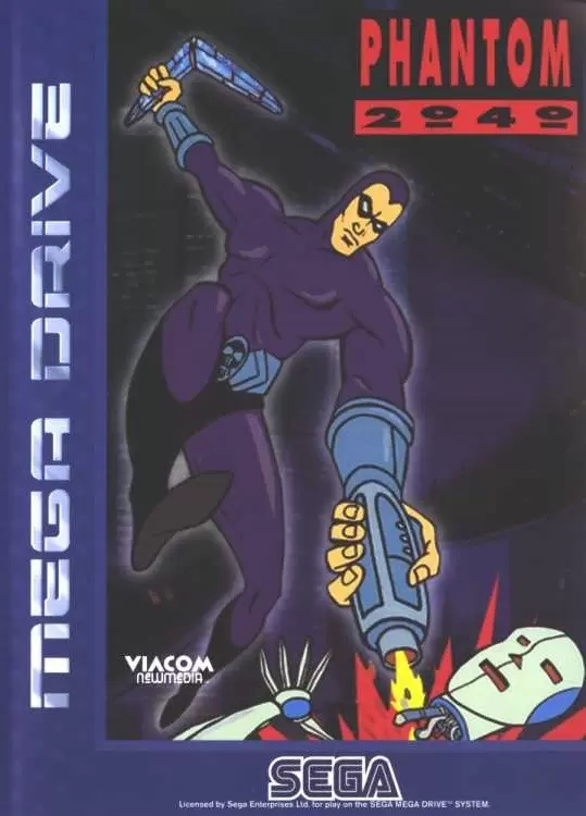 Sega Genesis Games - Phantom 2040