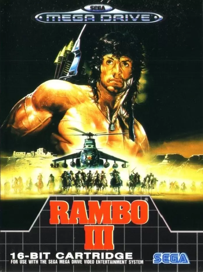 Jeux SEGA Mega Drive - Rambo III