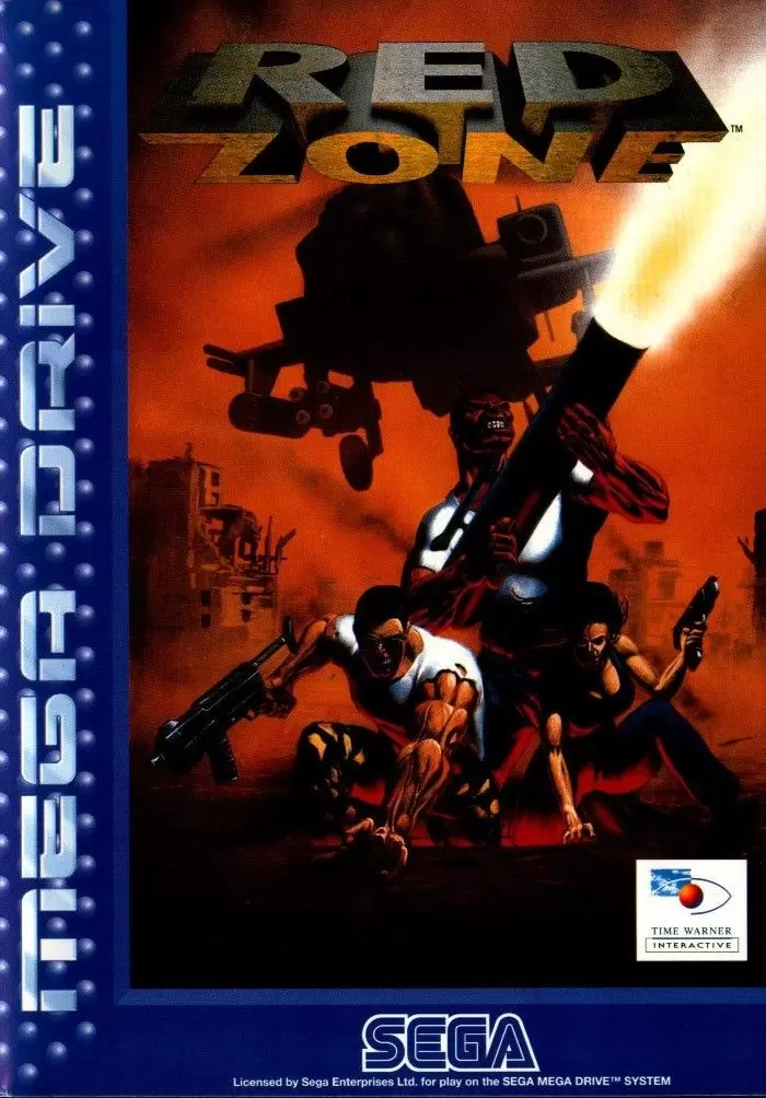 EUR - European Mega Drive Games - Red Zone