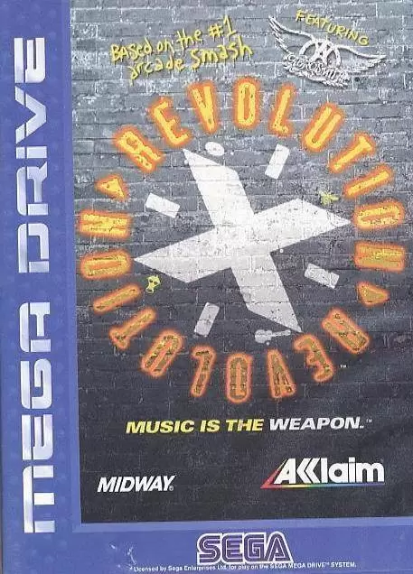Jeux SEGA Mega Drive - Revolution X
