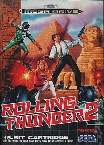 Sega Genesis Games - Rolling Thunder 2