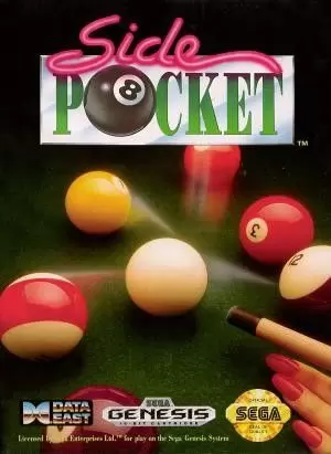 Sega Genesis Games - Side pocket