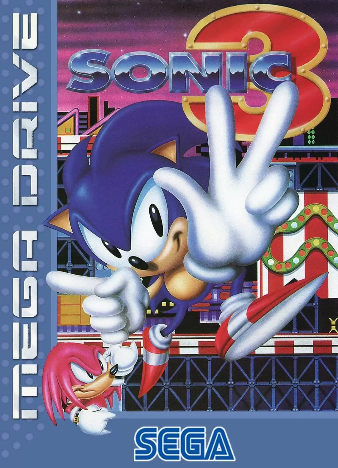 Jeux SEGA Mega Drive - Sonic the Hedgehog 3