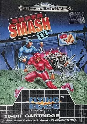 Sega Genesis Games - Super Smash TV