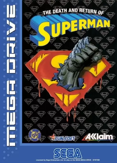Jeux SEGA Mega Drive - The Death and Return of Superman