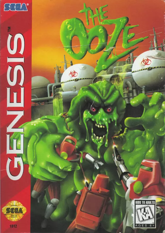 Jeux SEGA Mega Drive - The Ooze