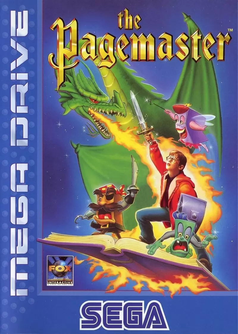 Jeux SEGA Mega Drive - The Pagemaster
