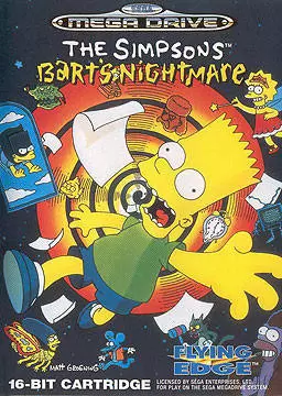 Sega Genesis Games - The Simpsons: Bart\'s Nightmare